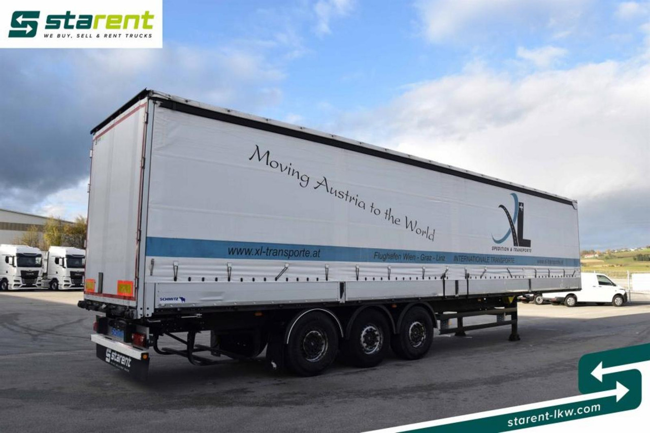 Schmitz Bordwandtrailer 60cm Liftachse TÜV 07/26 - Semi-remorque rideaux coulissants: photos 5 Schmitz Bordwandtrailer 60cm Liftachse TÜV 07/26 - Semi-remorque rideaux coulissants: photos 5