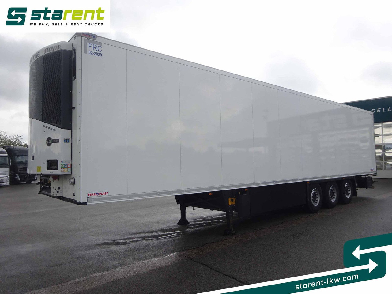Schmitz Cargobull Thermo King SLXi300, Palettenkasten - Semi-remorque frigorifique: photos 1 Schmitz Cargobull Thermo King SLXi300, Palettenkasten - Semi-remorque frigorifique: photos 1