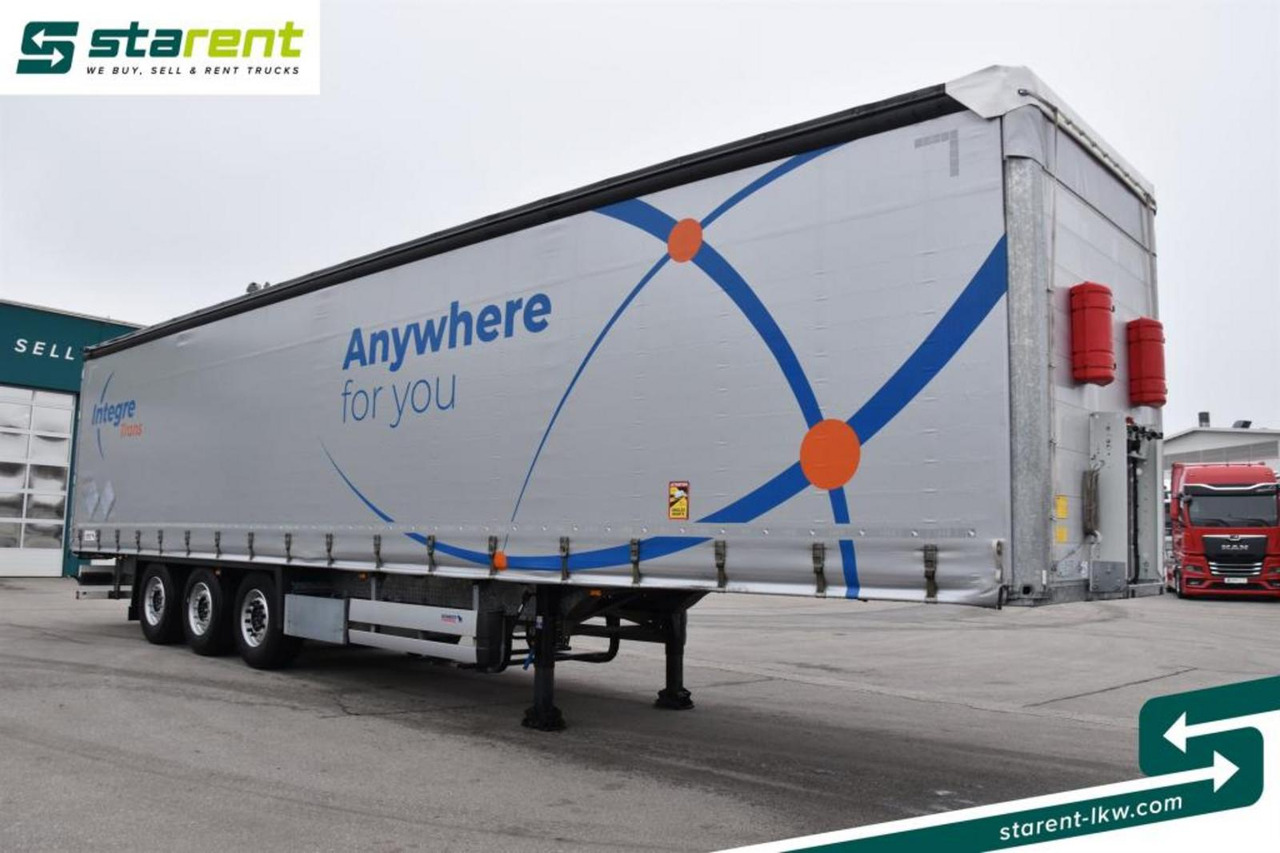 Schmitz Tautliner Schnittfeste Plane XL - Zertifikat - Semi-remorque rideaux coulissants: photos 3 Schmitz Tautliner Schnittfeste Plane XL - Zertifikat - Semi-remorque rideaux coulissants: photos 3