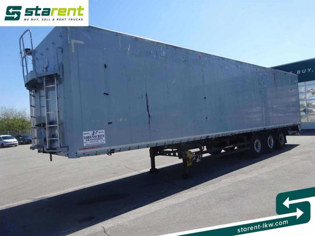 Schwarzmüller Schubbodenauflieger, 92 m³, Funkfernbedienung - Semi-remorque à fond mouvant: photos 1 Schwarzmüller Schubbodenauflieger, 92 m³, Funkfernbedienung - Semi-remorque à fond mouvant: photos 1
