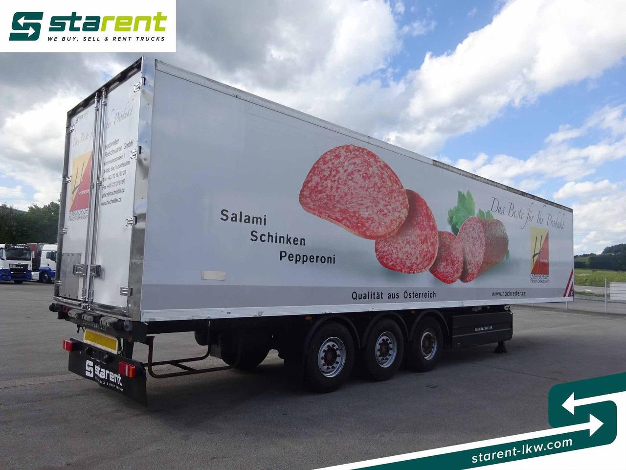 Schwarzmüller Thermotrailer, Thermo King SL400, Liftachse, SAF - Semi-remorque fourgon: photos 5 Schwarzmüller Thermotrailer, Thermo King SL400, Liftachse, SAF - Semi-remorque fourgon: photos 5