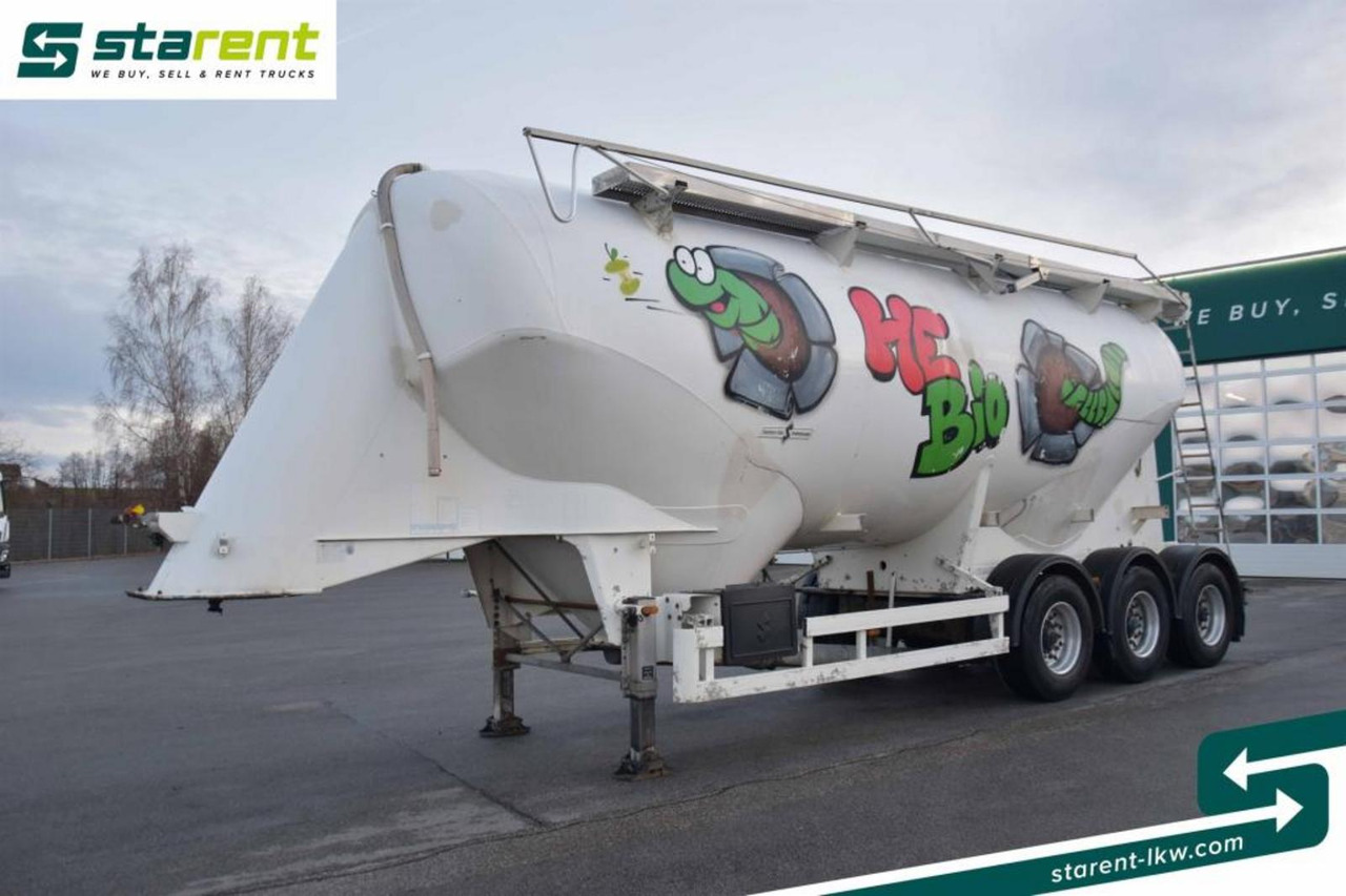Spitzer Silo 39.000 Liter 1 Kammer Bodenentleerer Alufelge - Semi-remorque citerne: photos 1 Spitzer Silo 39.000 Liter 1 Kammer Bodenentleerer Alufelge - Semi-remorque citerne: photos 1