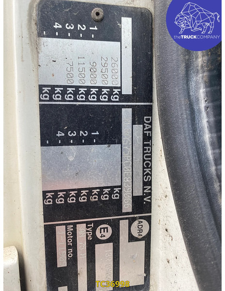 DAF CF 75 310 - Benne à ordures ménagères: photos 3 DAF CF 75 310 - Benne à ordures ménagères: photos 3