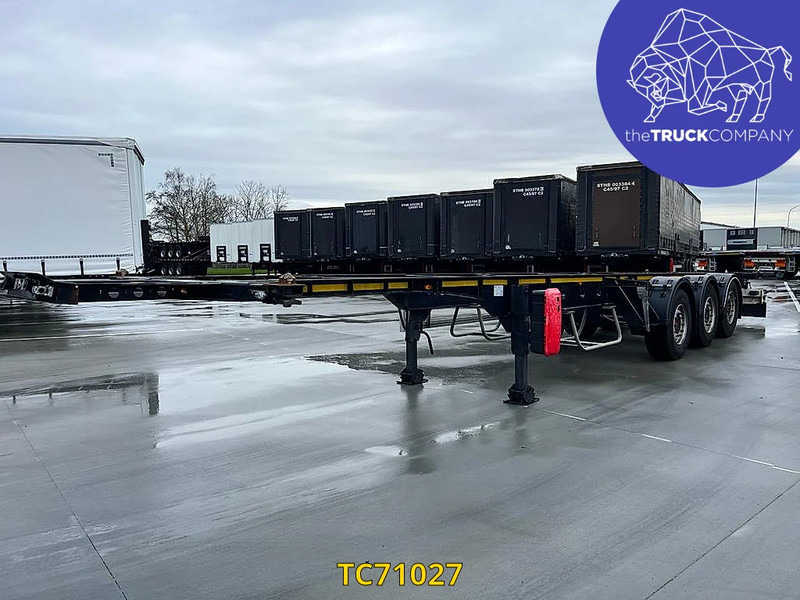 Hoet Trailers - Semi-remorque porte-conteneur/ Caisse mobile: photos 1 Hoet Trailers - Semi-remorque porte-conteneur/ Caisse mobile: photos 1