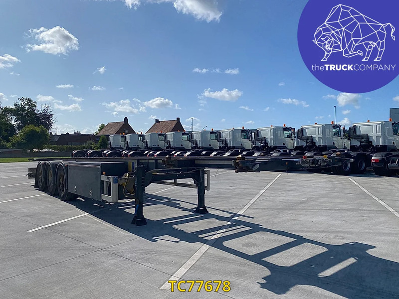 LAG - Semi-remorque porte-conteneur/ Caisse mobile: photos 1 LAG - Semi-remorque porte-conteneur/ Caisse mobile: photos 1