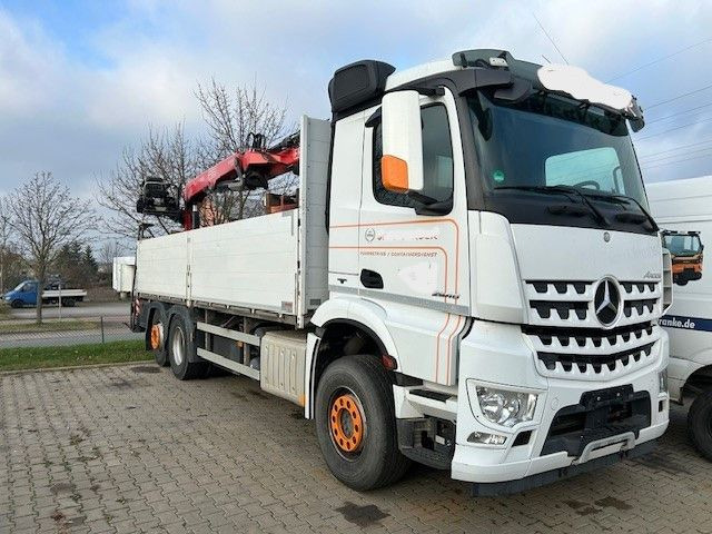 Mercedes-Benz 2545 Kran FASSI F195AS Mercedes-Benz 2545 Kran FASSI F195AS - Camion plateau, Camion grue: photos 3 Mercedes-Benz 2545 Kran FASSI F195AS Mercedes-Benz 2545 Kran FASSI F195AS - Camion plateau, Camion grue: photos 3