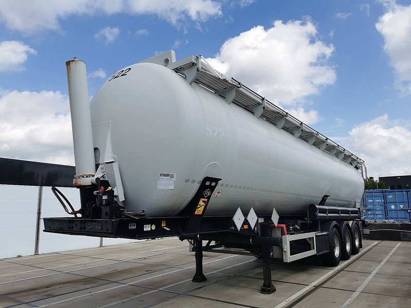 Feldbinder KIP 60.3/7300/A/2 60M3 elect kipunit - Semi-remorque citerne: photos 1 Feldbinder KIP 60.3/7300/A/2 60M3 elect kipunit - Semi-remorque citerne: photos 1