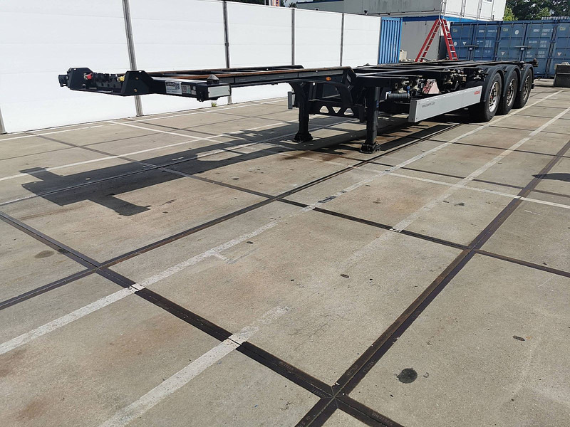 Kögel S24-2 PORT40 SIMPLEX SAF DISC LIFT - Semi-remorque porte-conteneur/ Caisse mobile: photos 1 Kögel S24-2 PORT40 SIMPLEX SAF DISC LIFT - Semi-remorque porte-conteneur/ Caisse mobile: photos 1