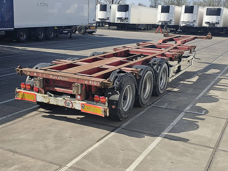 Krone SD 27 2x20ft 1x30ft 1x40ft - Semi-remorque porte-conteneur/ Caisse mobile: photos 2 Krone SD 27 2x20ft 1x30ft 1x40ft - Semi-remorque porte-conteneur/ Caisse mobile: photos 2