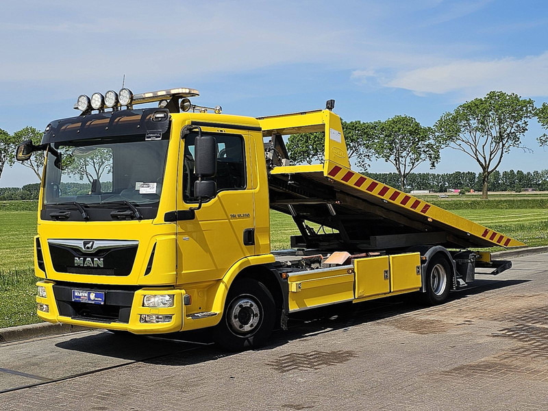 MAN 12.250 TGL SIDE SLIDING + TOWIN - Camion porte-voitures: photos 2 MAN 12.250 TGL SIDE SLIDING + TOWIN - Camion porte-voitures: photos 2