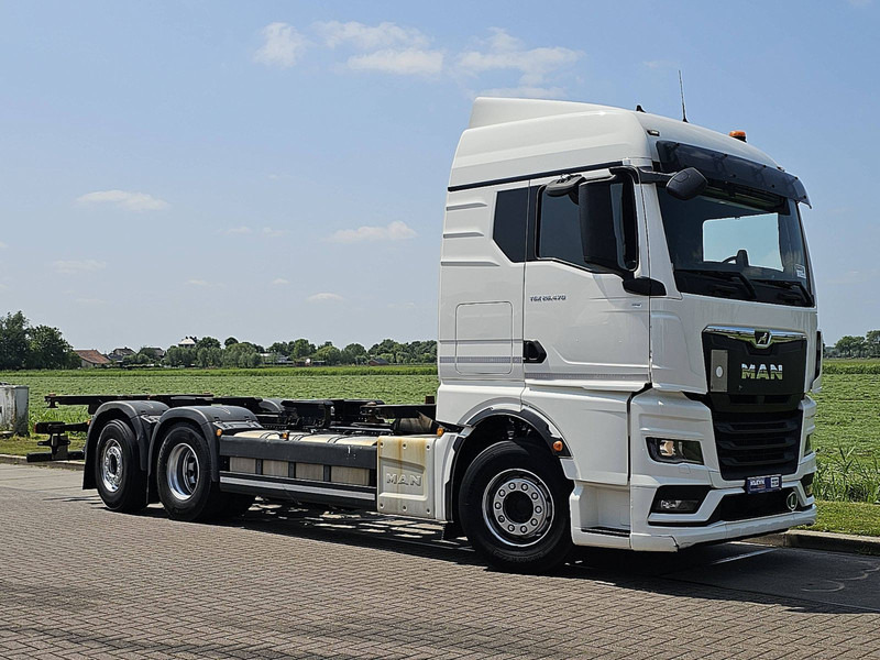 MAN 26.470 TGX TG3 6X2-4 STEERAXLE - Camion porte-conteneur/ Caisse mobile: photos 5 MAN 26.470 TGX TG3 6X2-4 STEERAXLE - Camion porte-conteneur/ Caisse mobile: photos 5