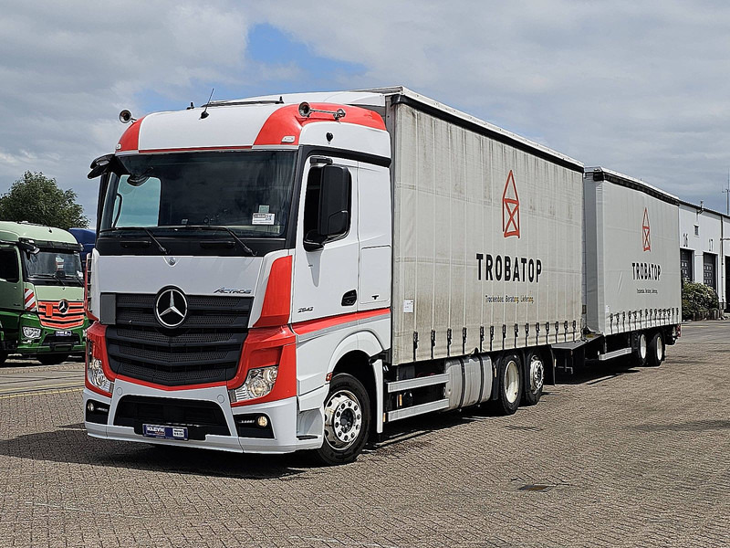 Mercedes-Benz ACTROS 2542 LS 6X2 RET. MOFFET 2020 - Camion à rideaux coulissants: photos 2 Mercedes-Benz ACTROS 2542 LS 6X2 RET. MOFFET 2020 - Camion à rideaux coulissants: photos 2