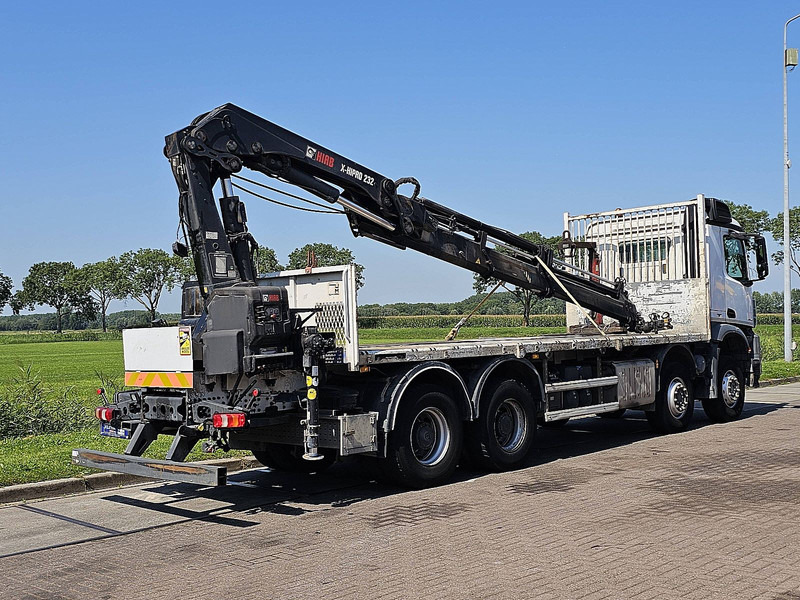 Mercedes-Benz AROCS 3240 HIABX-Hipro 232ES-5 - Camion plateau, Camion grue: photos 3 Mercedes-Benz AROCS 3240 HIABX-Hipro 232ES-5 - Camion plateau, Camion grue: photos 3