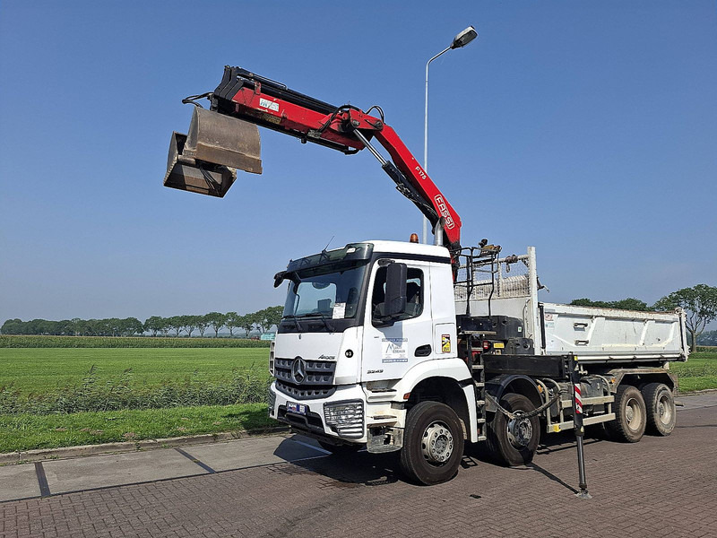 Mercedes-Benz AROCS 3243 FASSI F175A023 - Camion benne, Camion grue: photos 5 Mercedes-Benz AROCS 3243 FASSI F175A023 - Camion benne, Camion grue: photos 5