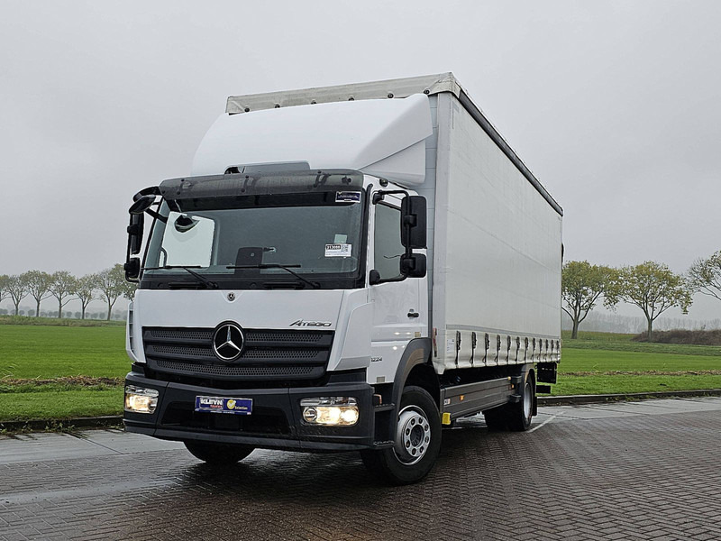 Mercedes-Benz ATEGO 1224 AHK,Edscha,Dautel - Camion à rideaux coulissants: photos 1 Mercedes-Benz ATEGO 1224 AHK,Edscha,Dautel - Camion à rideaux coulissants: photos 1