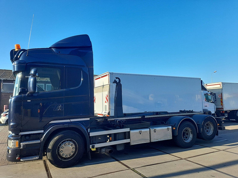 Camion ampliroll Scania R500 V8 6X2 RETARDER: photos 19