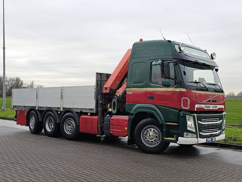 Volvo FM 500 8X2 PK33002 6X HYDR. - Camion plateau, Camion grue: photos 5 Volvo FM 500 8X2 PK33002 6X HYDR. - Camion plateau, Camion grue: photos 5