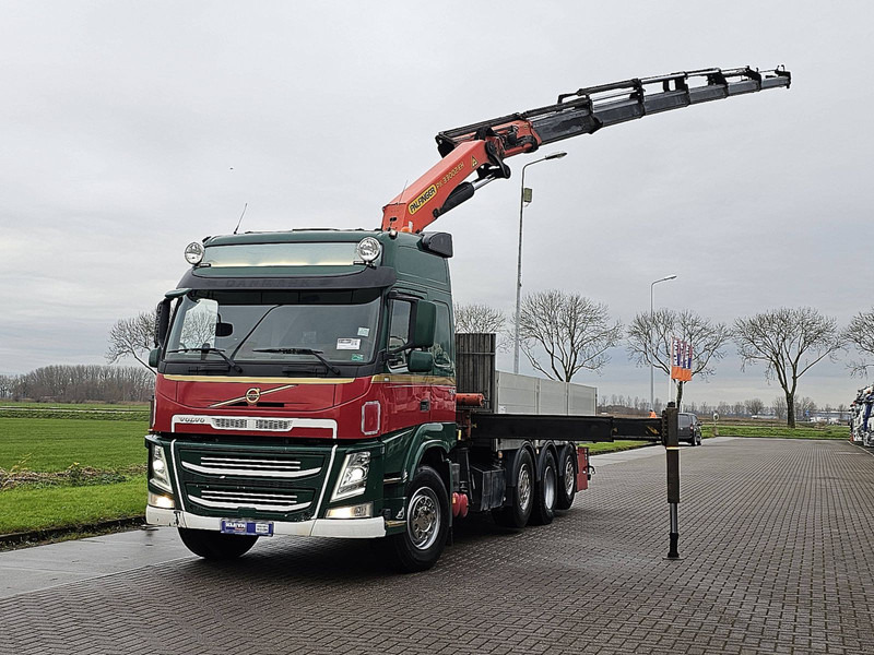 Volvo FM 500 8X2 PK33002 6X HYDR. - Camion plateau, Camion grue: photos 2 Volvo FM 500 8X2 PK33002 6X HYDR. - Camion plateau, Camion grue: photos 2