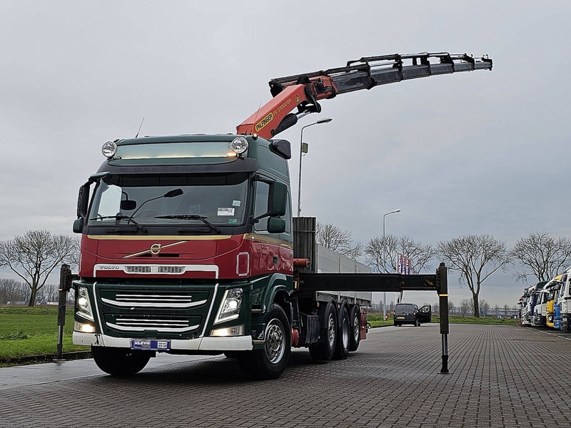 Volvo FM 500 8X2 PK33002 6X HYDR. - Camion plateau, Camion grue: photos 1 Volvo FM 500 8X2 PK33002 6X HYDR. - Camion plateau, Camion grue: photos 1