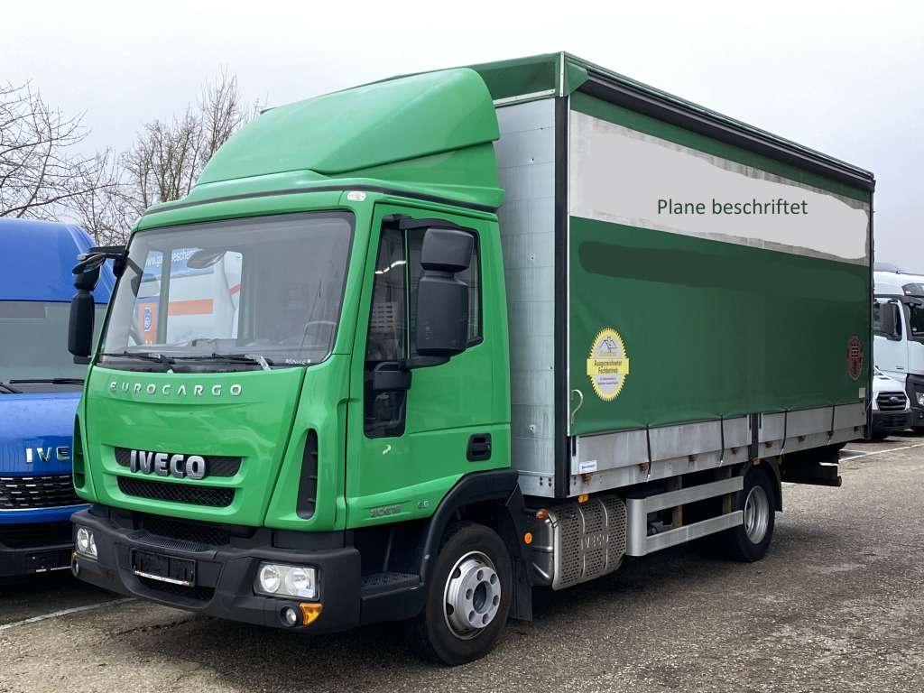 Iveco EuroCargo ML 80E19 5,3m P+P EU6 Autom. Klima AHK - Utilitaire rideaux coulissants (PLSC): photos 1 Iveco EuroCargo ML 80E19 5,3m P+P EU6 Autom. Klima AHK - Utilitaire rideaux coulissants (PLSC): photos 1