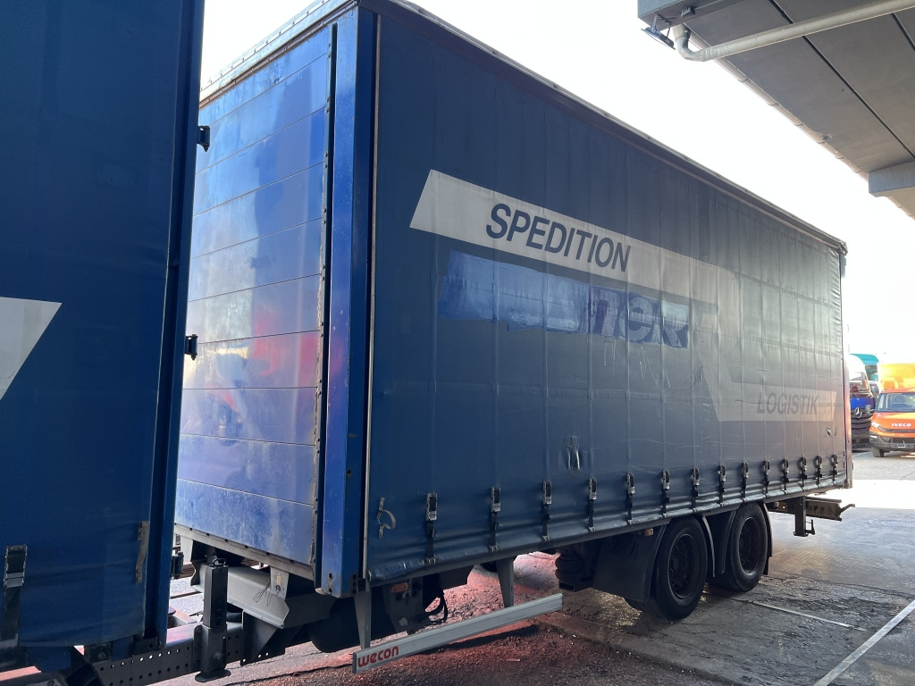 Wecon AZ218LN Jumbo Tandem 7,6m P+P Luftfederung - Remorque rideaux coulissants: photos 3 Wecon AZ218LN Jumbo Tandem 7,6m P+P Luftfederung - Remorque rideaux coulissants: photos 3