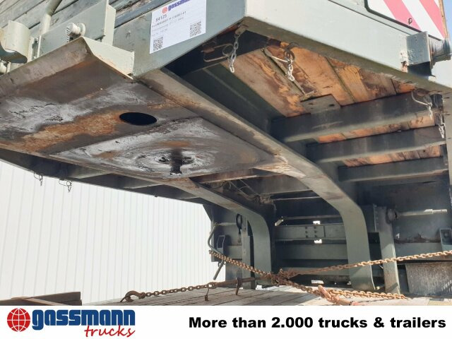 Semi-remorque surbaissé pour transport de équipements lourds BLUMHARDT P 528/803-01, 3-Achs Satteltieflader,: photos 13