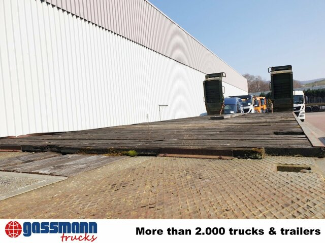 Semi-remorque surbaissé pour transport de équipements lourds BLUMHARDT P 528/803-01, 3-Achs Satteltieflader,: photos 7