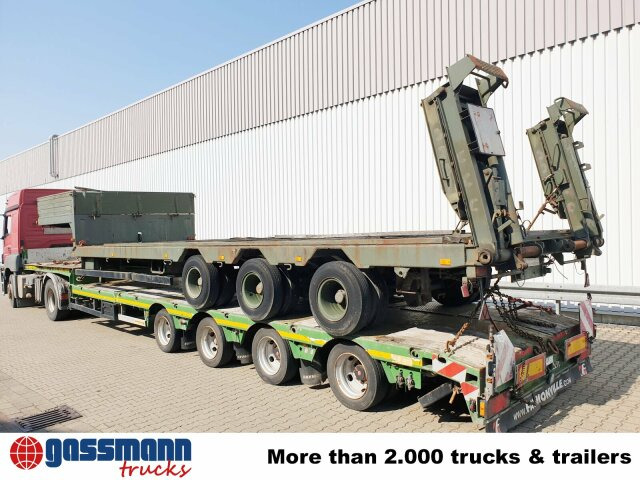 Semi-remorque surbaissé pour transport de équipements lourds BLUMHARDT P 528/803-01, 3-Achs Satteltieflader,: photos 9