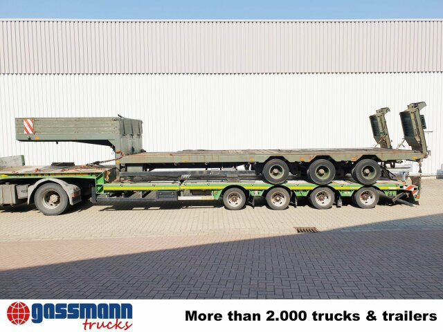 Semi-remorque surbaissé pour transport de équipements lourds BLUMHARDT P 528/803-01, 3-Achs Satteltieflader,: photos 8