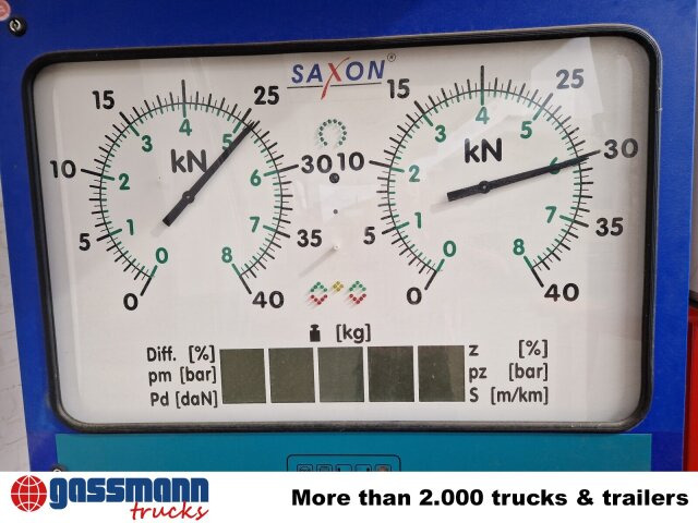 Bremsenprüfstand Saxon B 99 GF-ECO voll - Outil/ Équipement: photos 2 Bremsenprüfstand Saxon B 99 GF-ECO voll - Outil/ Équipement: photos 2