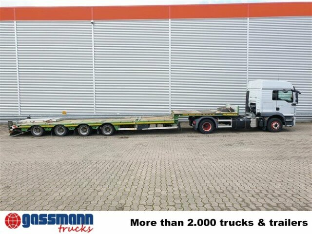 Faymonville STN-4AX, Ausziehbar auf 16,8m, 2x Lenkachse - Semi-remorque surbaissé: photos 2 Faymonville STN-4AX, Ausziehbar auf 16,8m, 2x Lenkachse - Semi-remorque surbaissé: photos 2