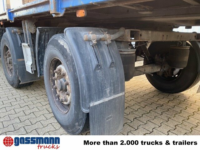 Fliegl SZS 290, Zwangsgelenkt - Semi-remorque plateau: photos 3 Fliegl SZS 290, Zwangsgelenkt - Semi-remorque plateau: photos 3