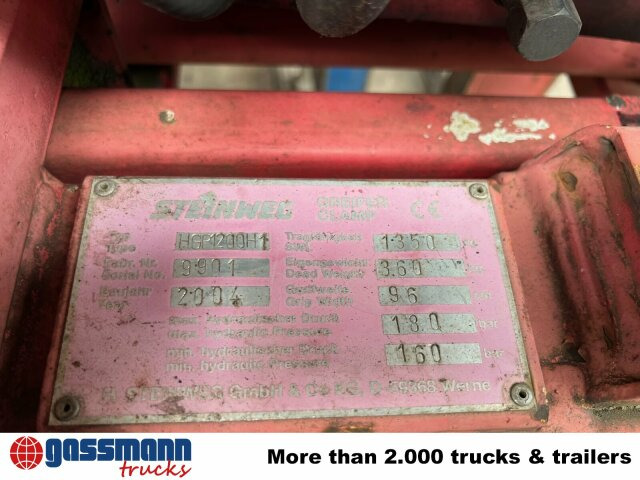 HGP1200H1 Palettenzange - Pinces pour Engins de chantier: photos 5 HGP1200H1 Palettenzange - Pinces pour Engins de chantier: photos 5