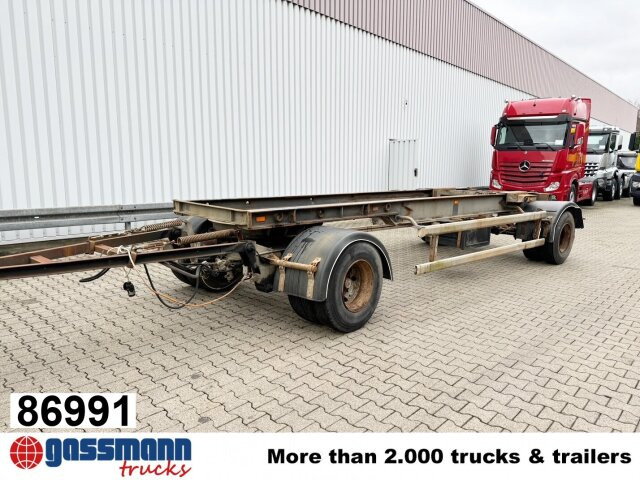 Hüffermann HSA 18.70, Schlittenabroller - Remorque ampliroll/ Multibenne: photos 1 Hüffermann HSA 18.70, Schlittenabroller - Remorque ampliroll/ Multibenne: photos 1