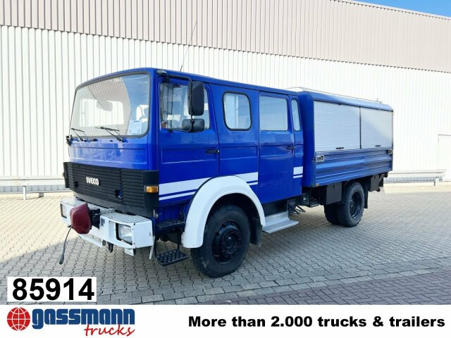 Iveco 120-23 AW 4x4 Doka, V8-Motor, Gerätewagen, - Camion de pompier: photos 1 Iveco 120-23 AW 4x4 Doka, V8-Motor, Gerätewagen, - Camion de pompier: photos 1