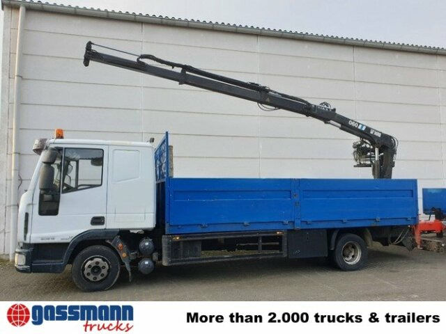 Iveco Euro Cargo ML 80 E 18, Hiab Kran 060-2 - Camion plateau, Camion grue: photos 5 Iveco Euro Cargo ML 80 E 18, Hiab Kran 060-2 - Camion plateau, Camion grue: photos 5