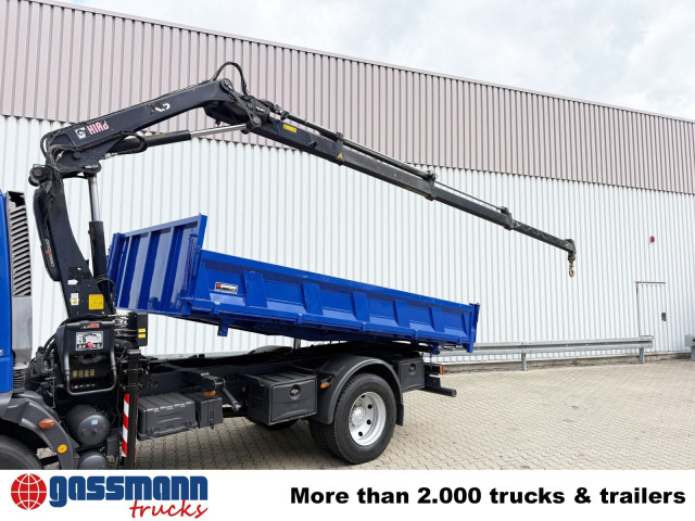 Iveco EuroCargo ML120E28K 4x2 mit Kran Hiab XS088 ES-3 - Camion benne, Camion grue: photos 2 Iveco EuroCargo ML120E28K 4x2 mit Kran Hiab XS088 ES-3 - Camion benne, Camion grue: photos 2