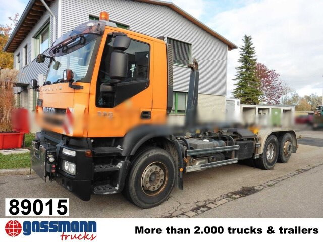 Iveco Stralis AD260S33Y/PS 6x2, Lenk-/Liftachse, - Camion ampliroll: photos 1 Iveco Stralis AD260S33Y/PS 6x2, Lenk-/Liftachse, - Camion ampliroll: photos 1