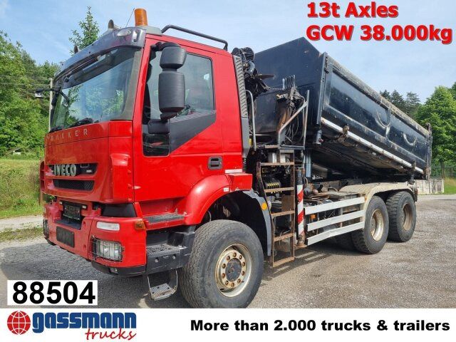 Iveco Trakker AD380T41W 6x6, Bordmatik beidseitig, - Camion benne, Camion grue: photos 1 Iveco Trakker AD380T41W 6x6, Bordmatik beidseitig, - Camion benne, Camion grue: photos 1