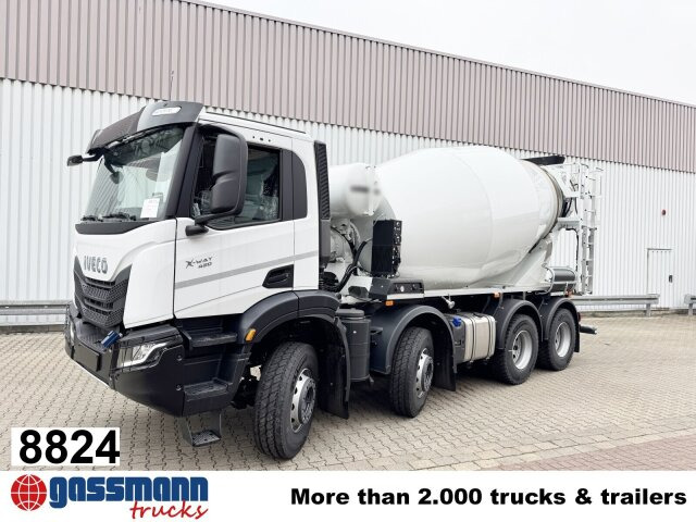 Iveco X-Way AD360X42BZ 8x4, Karrena 9/10m³ - Camion malaxeur: photos 1 Iveco X-Way AD360X42BZ 8x4, Karrena 9/10m³ - Camion malaxeur: photos 1