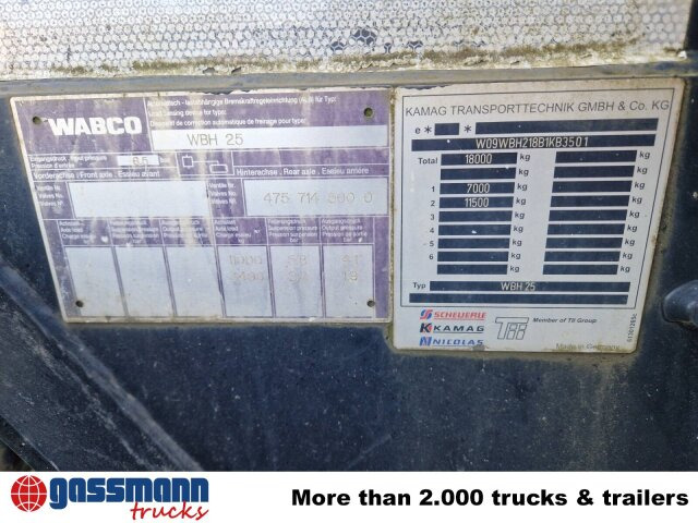 KAMAG Wiesel WBH 25 P - Camion porte-conteneur/ Caisse mobile: photos 2 KAMAG Wiesel WBH 25 P - Camion porte-conteneur/ Caisse mobile: photos 2