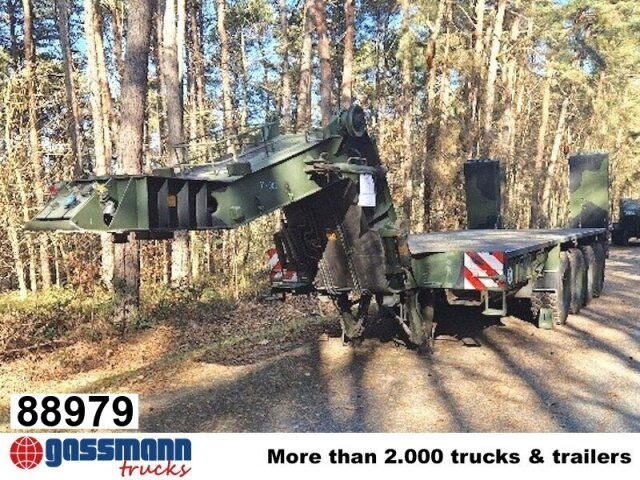 Kässbohrer SLT 50-2, Elefant, EX BW - Semi-remorque surbaissé: photos 1 Kässbohrer SLT 50-2, Elefant, EX BW - Semi-remorque surbaissé: photos 1