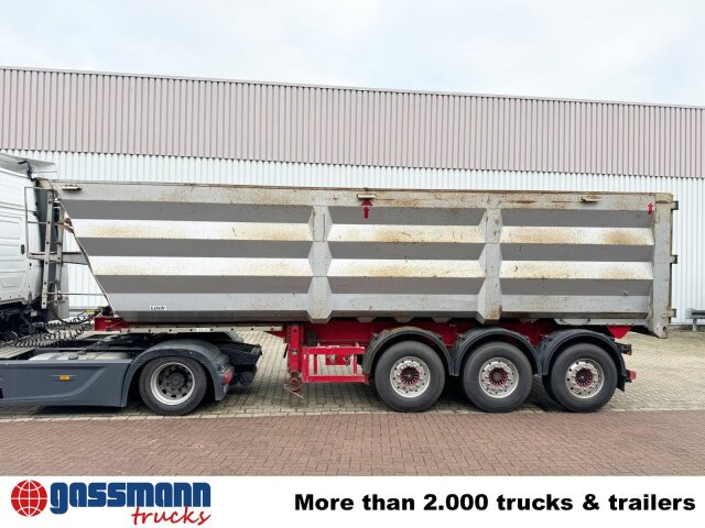 LÜCK SKF 35, Stahlmulde ca. 37m³, Liftachse - Semi-remorque benne: photos 4 LÜCK SKF 35, Stahlmulde ca. 37m³, Liftachse - Semi-remorque benne: photos 4