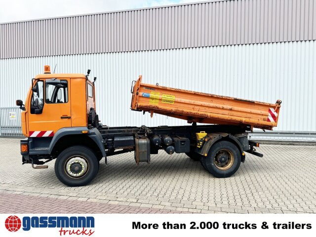 MAN LE 18.280 4X4 BB, Winterdienstausstattung, - Camion benne, Camion grue: photos 3 MAN LE 18.280 4X4 BB, Winterdienstausstattung, - Camion benne, Camion grue: photos 3