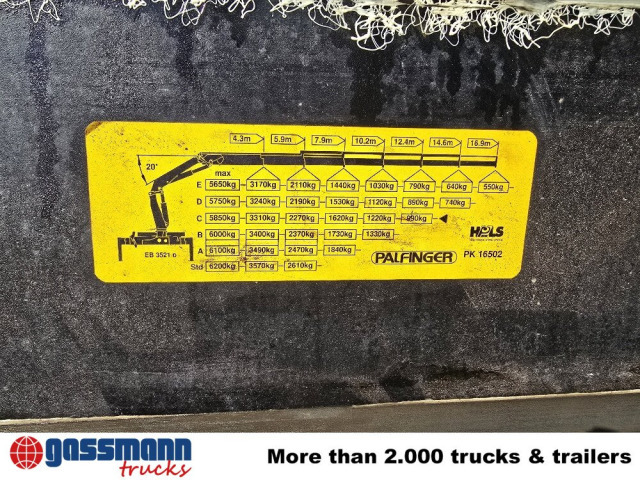 MAN TGA 26.363 6x4 BB, PK 16502 C Kran, absattelbar, - Camion benne, Camion grue: photos 2 MAN TGA 26.363 6x4 BB, PK 16502 C Kran, absattelbar, - Camion benne, Camion grue: photos 2