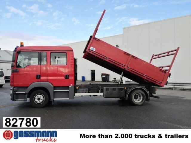 MAN TGL 12.180 4x2 BB Doka - Camion benne: photos 1 MAN TGL 12.180 4x2 BB Doka - Camion benne: photos 1