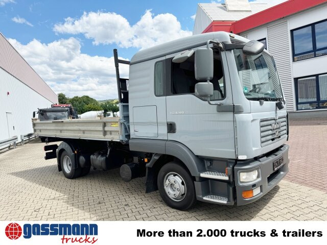 Camion benne MAN TGL 8.180 4x2 BB Doka, 2x AHK: photos 9