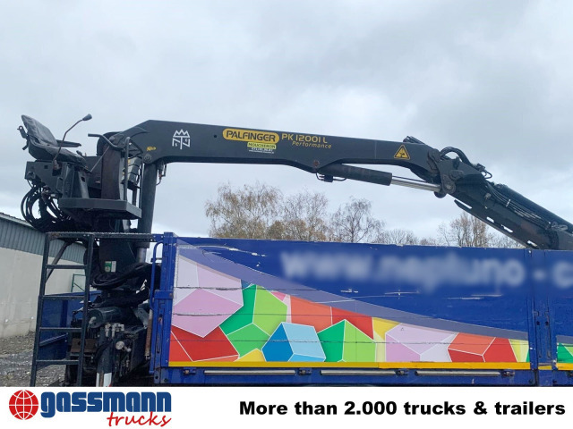 MAN TGM 18.290 4x2 BL, Heckkran Palfinger PK12001L, - Camion plateau, Camion grue: photos 5 MAN TGM 18.290 4x2 BL, Heckkran Palfinger PK12001L, - Camion plateau, Camion grue: photos 5