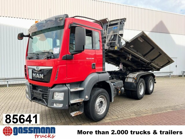 MAN TGS 26.460 6x4 BB, Intarder, Bordmatik - Camion benne: photos 1 MAN TGS 26.460 6x4 BB, Intarder, Bordmatik - Camion benne: photos 1