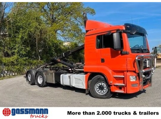 MAN TGS 26.480 6x2-4 BL, Intarder, Lenk-/Liftachse, - Camion ampliroll: photos 2 MAN TGS 26.480 6x2-4 BL, Intarder, Lenk-/Liftachse, - Camion ampliroll: photos 2